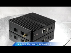 DC12V Embedded Industrial PC กล่องมินิพีซีอุตสาหกรรมกันน้ำ
