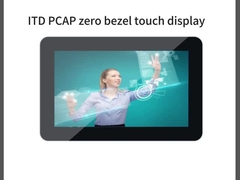 โมเนอร์จอสัมผัสอุตสาหกรรม Zero Bezel โมเนอร์ LCD ความละเอียดสูง 55 นิ้ว