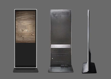 65 inch Floor standing digital signage display PCAP touch screen Intel i7 PC with camera optional