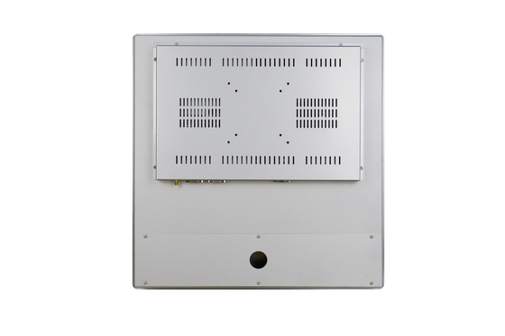 21.5" stainless steel waterproof panel PC with control buttons for CNC industrial automation