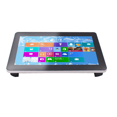 TFT   13.3” Fanless Fanless Zero Bezel PCAP Touch Panel PC With CE FCC RoHS Compliance