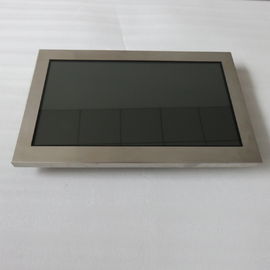 24" Sunlight Readable LCD Monitor IP65 / IP66 Sealed With PCAP Touch Screen